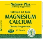 Nature's Plus Calcitron (2:1 Mag/Cal)  90 Tablets
