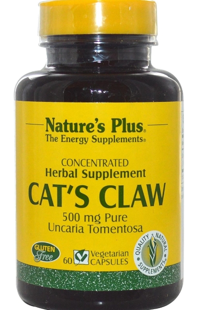 Nature's Plus Cat'S Claw 500 Mg   60 Vegetarian Capsules