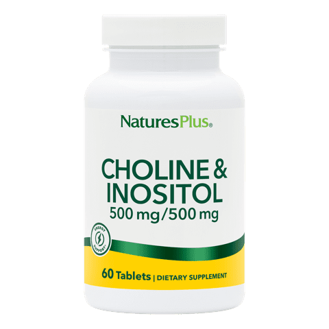 Natures Plus Choline & Inositol 500 Mg Tablet 60