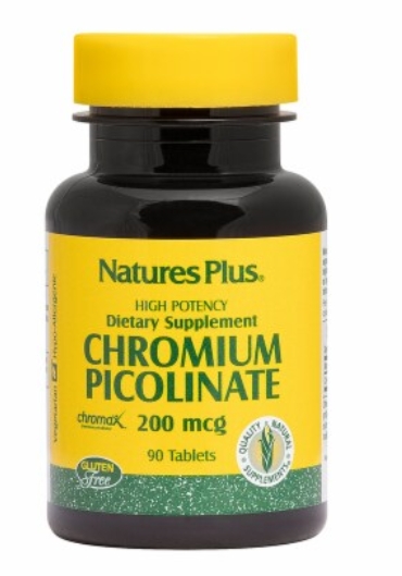 Natures Plus Chromium Picolinate 200 Mcg Tablet 90