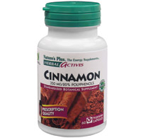 Natures Plus Cinnamon 350 Mg Vegetarian Capsule 60-UNAVAILABLE