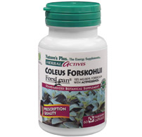 Natures Plus Coleus Forskohlii 125 Mg Vegetarian Capsule 60