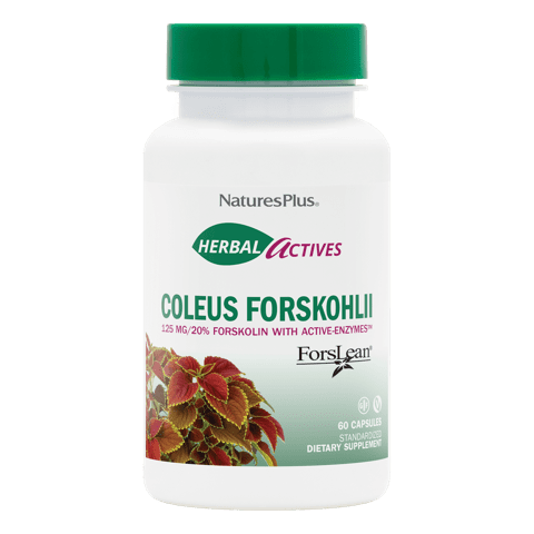 Natures Plus Coleus Forskohlii 125 Mg Vegetarian Capsule 60