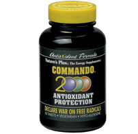 Natures Plus Commando 2000 Tablet 60