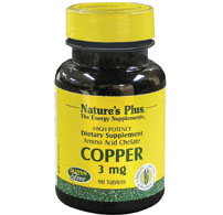 Natures Plus Copper 3 Mg Tablet 90