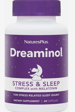 Natures Plus Dreaminol Stress & Sleep Complex 60 vcaps