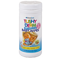 Natures Plus DreamQuest Tushy Derm Wipes 40 Ct