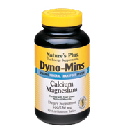 Natures Plus Dyno-Mins Cal/Mag 500/250 Mg Tablet 90