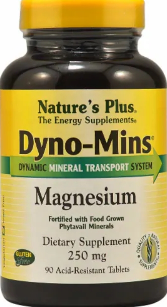 Natures Plus Dyno-Mins Magnesium 250 Mg Tablet 90-UNAVAILABLE