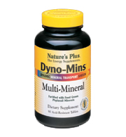 Natures Plus Dyno-Mins Multi-Mineral Tablet 90      TEMPORARILY UNAVAILABLE