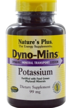 Natures Plus Dyno-Mins Potassium 99 Mg Tablets 90