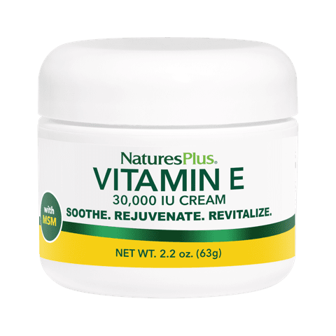 Natures Plus Vitamin E Cream 2.2 Oz