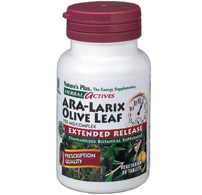 Natures Plus Ara-Larix + Olive Leaf Extended Release Tablet 30     TEMPORARILY UNAVAILABLE