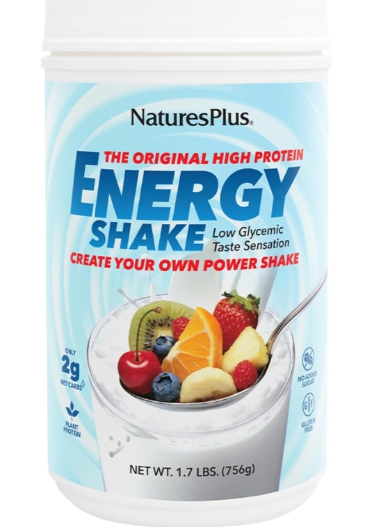 Natures Plus Energy Protein Shake 1.7 Lb