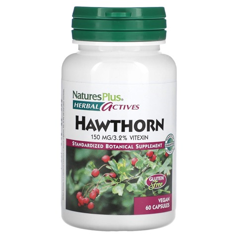 Natures Plus English Hawthorne 150 Mg Vegetarian Capsule 60