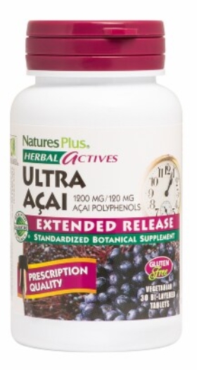 Natures Plus Ultra Acai Extended Release Tablet 1200Mg Bilayer Tablet 30     TEMPORARILY UNAVAILABLE