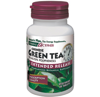 Natures Plus Green Tea Extended Release 750 Mg Tablet 30