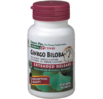 Natures Plus Ginkgo Biloba Extended Release 120 Mg Tablet 60
