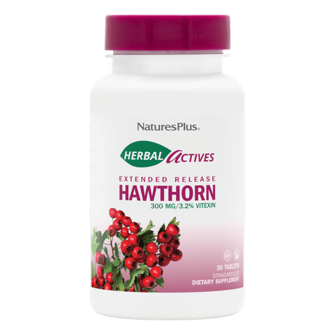 Natures Plus Hawthorne Extended Release 300 Mg Tablet 30