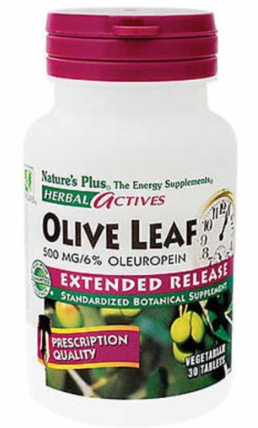 Natures Plus Olive Leaf Extended Release 500 Mg Tablet 30