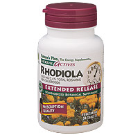 Natures Plus Rhodiola Extended Release 1,000 Mg Tablet 30