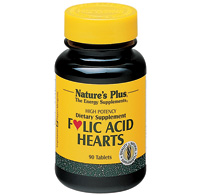 Natures Plus Folic Acid Hearts Tablet 90