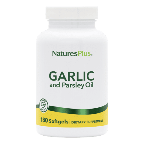 Natures Plus Garlic & Parsley Oil Softgel 180