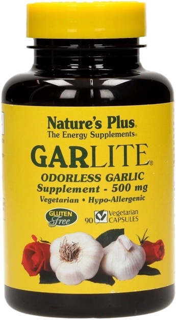 Natures Plus Garlite 500 Mg Vegetarian Capsule 90