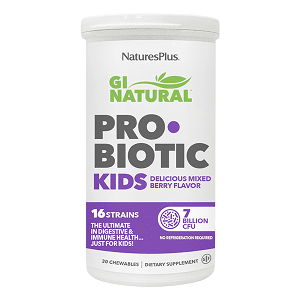 Natures Plus Gi Natural Probiotic Kid Chew 30