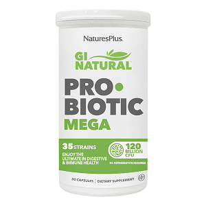 Natures Plus Gi Natural Probiotic Mega Caps 30