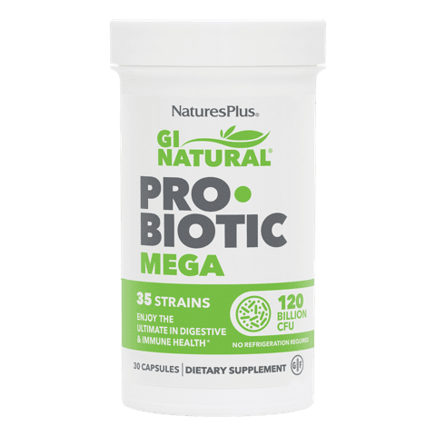 Natures Plus Gi Natural Probiotic Mega Caps 30