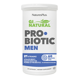 Natures Plus Gi Natural Probiotic Men Caps 30
