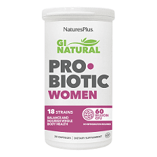 Natures Plus Gi Natural Probiotic Women Caps 30