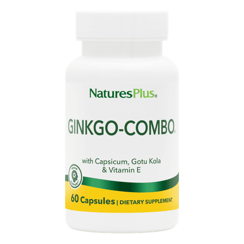 Natures Plus Ginkgo Combo Complex Vegetarian Capsule 60