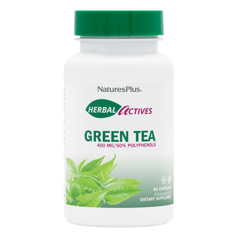 Natures Plus Green Tea (Chinese) 400 Mg Vegetarian Capsule 60