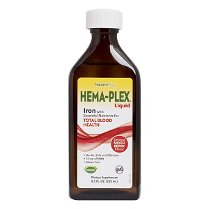 Natures Plus Hema-Plex Liquid Iron 8.5 Fl Oz