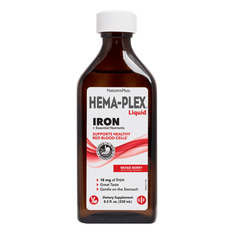 Natures Plus Hema-Plex Liquid Iron 8.5 Fl Oz