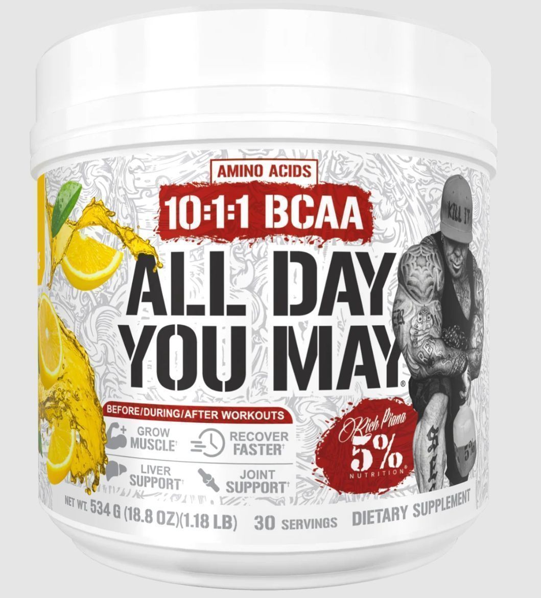 5% Nutrition All Day You May - Italian Lemon Ice