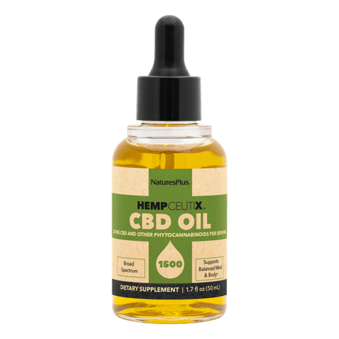 Natures Plus Hempceutix Pure Hemp Oil 1500Mg 50Ml-OUT OF STOCK