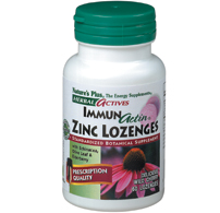 Natures Plus Immunactin Zinc Lozenge 60