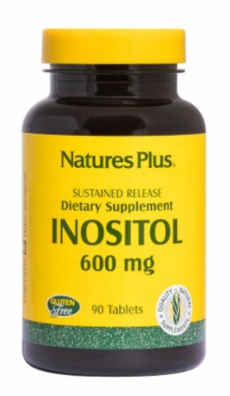 Natures Plus Inositol 600 Mg Slow Release Tablet 90
