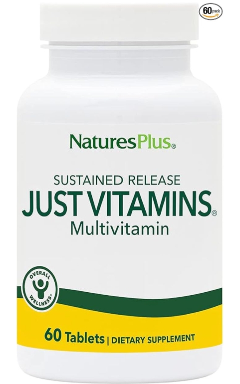 Natures Plus Just Vitamin Multi Slow Release Tablet 60