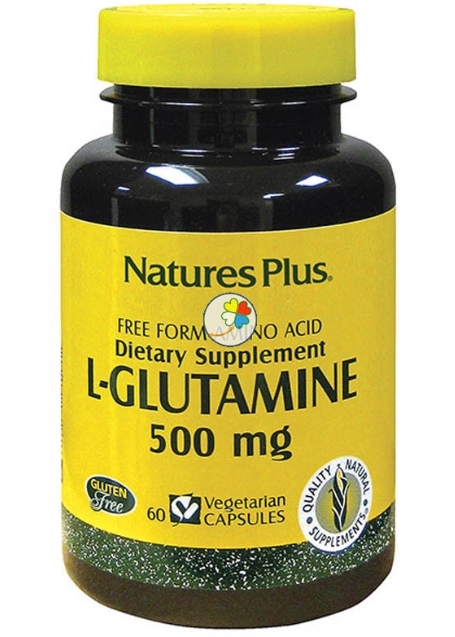 Natures Plus Glutamine 500 Mg Vegetarian Capsule 60