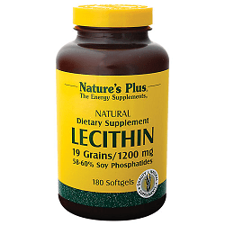 Natures Plus Lecithin 1200 Mg Softgels 180
