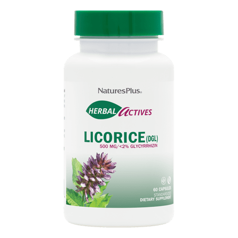 Natures Plus Licorice (Dgl) 500 Mg Vegetarian Capsule 60