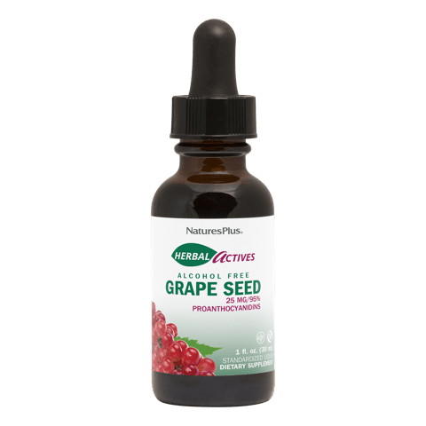 Natures Plus Liquid Grape Seed 25 Mg 1 Oz