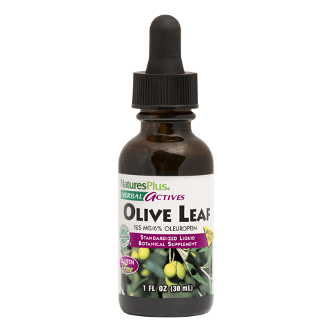 Natures Plus Liquid Olive Leaf 125 Mg 1 Oz