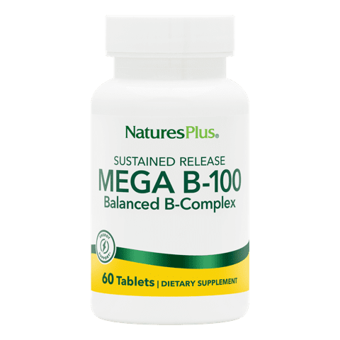Natures Plus Mega B-100 Complex Slow Release Tablet 60