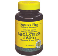 Natures Plus Mega-Stress Slow Release Tablet 30