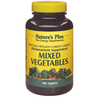 Natures Plus Mixed VegeTabletles Tablet 180